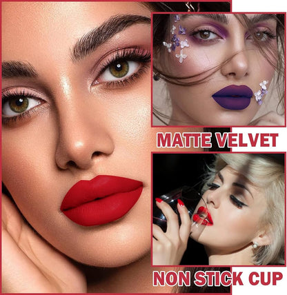 Lip Gloss 3 Piece Set - Matte Metallic Collection