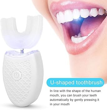 U-Shaped LED Teeth Whitener - Professional Whitening