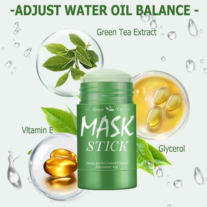Green Tea Mud Mask – Oil Control &amp; Acne Defense