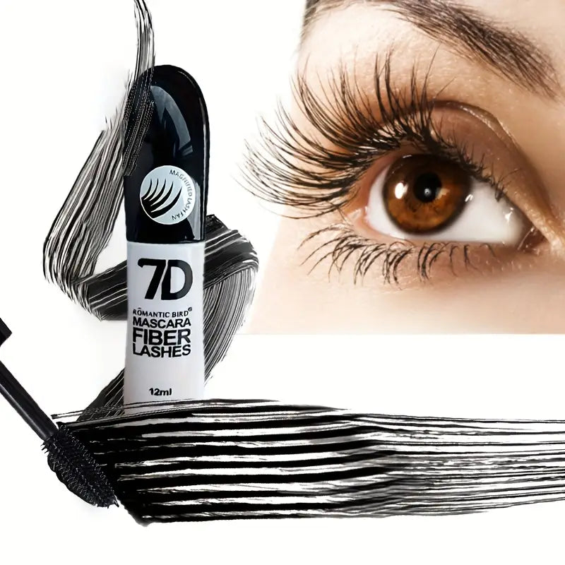 Black 7D Waterproof Mascara – Long-Lasting &amp; Smudge-Proof