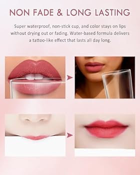 Glittery Matte Lip Gloss – Moisturizing Velvet Finish