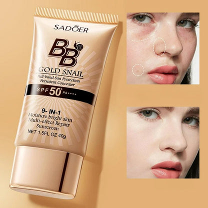 Gold Snail BB Cream SPF50+ – Moisturizing &amp; Long-Wear