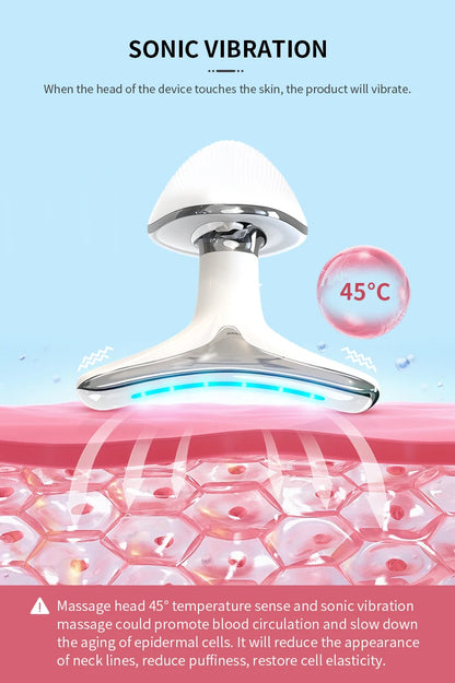 LED Neck Firming Device Anti-aging &amp; Wrinkle Reduction