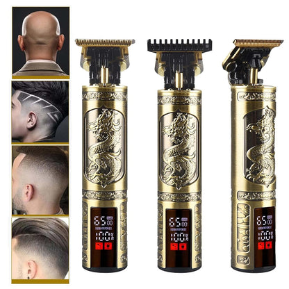 Dragon T9 Pro Wireless Hair Clippers - Professional