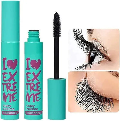 Waterproof Roll-Up Mascara – Thick, Long, Smudge-Proof