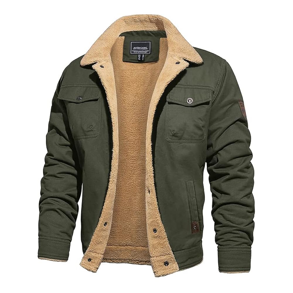 Lightweight Fleece Winter Jacket for Cozy Warmth