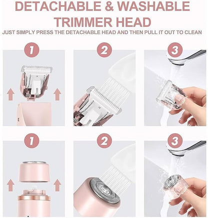 Hybrid Hair Trimmer &amp; Electric Razor - 2-in-1 Grooming