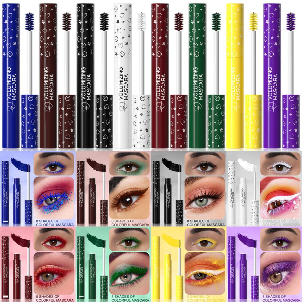 Colorful Curling Mascara – Bold, Long-Lasting Color