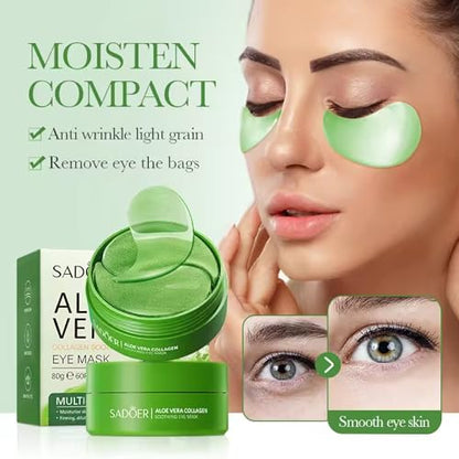 Aloe Collagen Eye Mask – Hydrate, Brighten &amp; Smooth