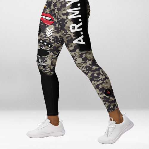 Military Chic Sculpting Leggings