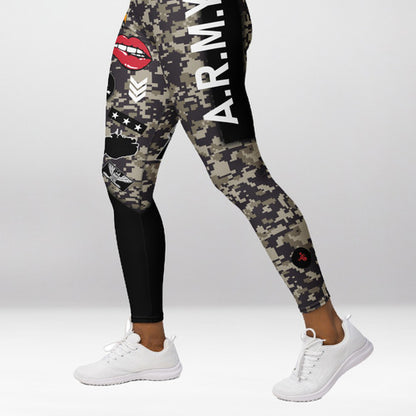 Military Chic Sculpting Leggings