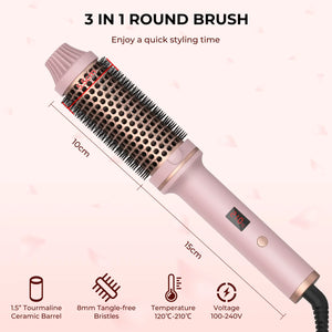 3 in 1 Magic Hair Styler Perfect Curls Sleek Straight Mega Volume