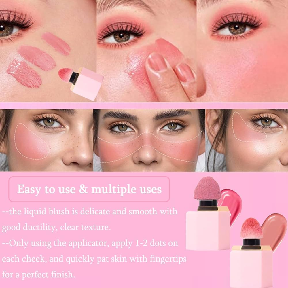 Natural Color Rosy Makeup – Subtle Radiant Glow