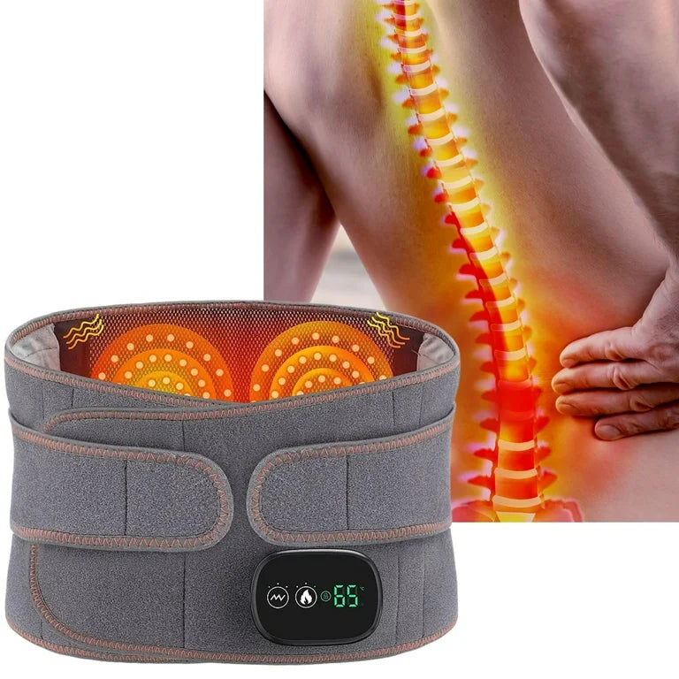 Infrared Vibration Lumbar Support Massager