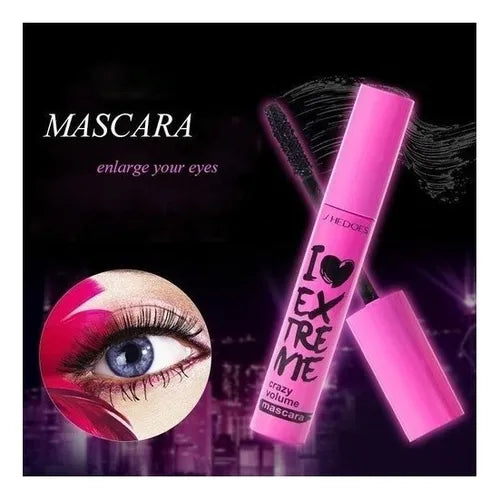 Waterproof Roll-Up Mascara – Thick, Long, Smudge-Proof