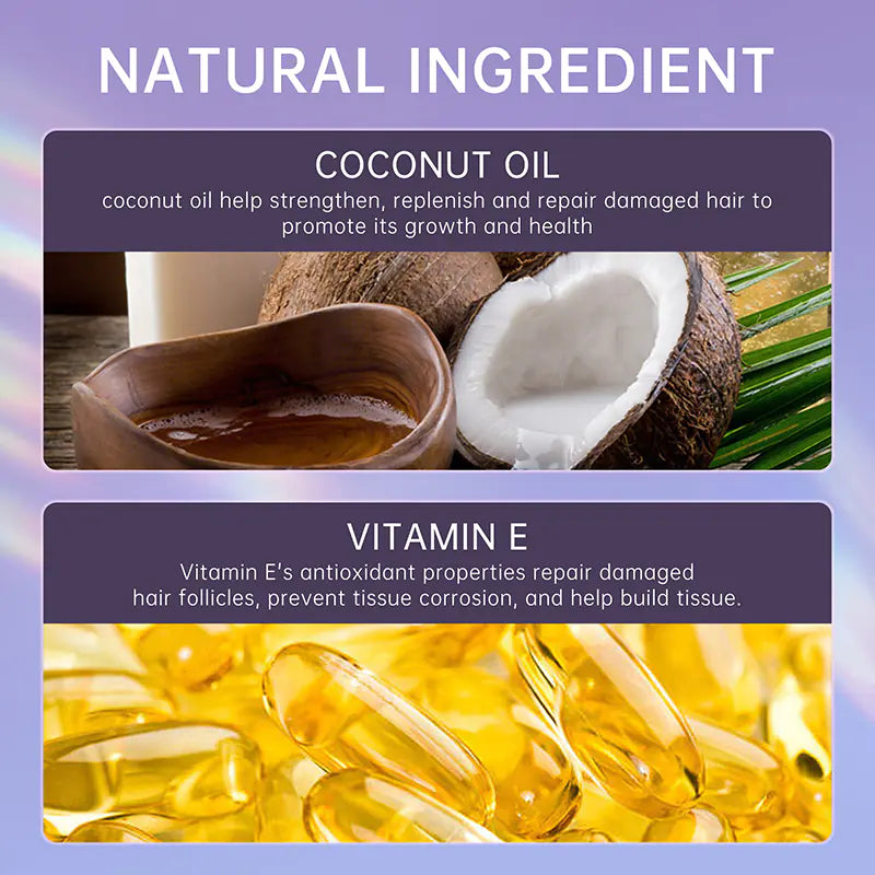 Coconut Oil Leave-In Conditioner Spray – Smooth, Hydrated