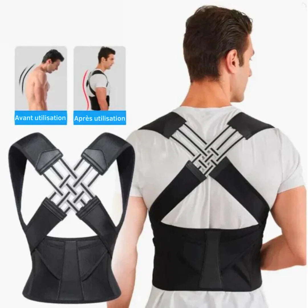 Unisex Posture Corrector Brace with Chest Lift &amp; Back Support