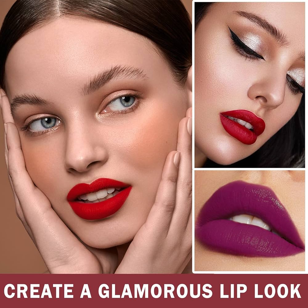 Lip Gloss 3 Piece Set - Matte Metallic Collection