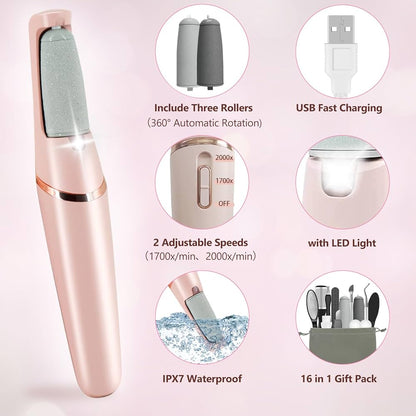 FeetElite Electric Pedicure Kit - Professional Care