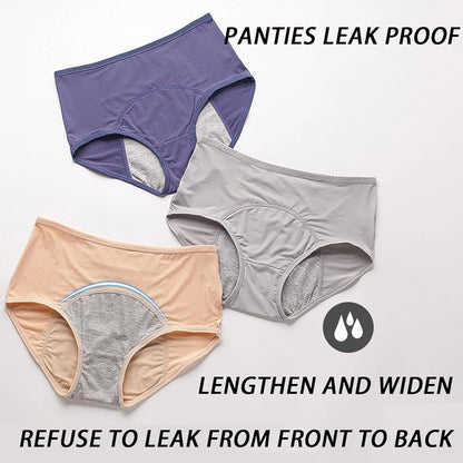 Leak-Proof Period Underwear - Comfortable Reusable Panties