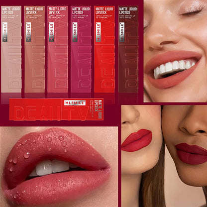 6 Colors Matte Liquid Lipstick Set