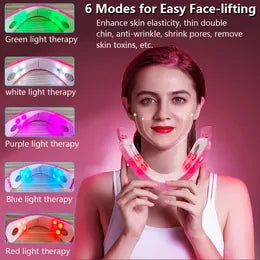 Skin Radiance Lifting Device with LED Therapy