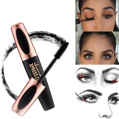 4D Silk Fiber Mascara Waterproof Lengthening &amp; Volume