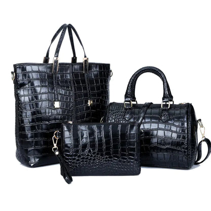 Triple Chic Set - 3-Piece Handbag Collection