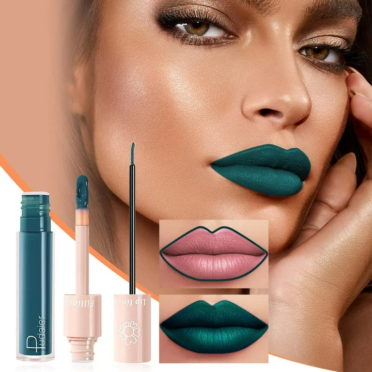 Dual Lipstick &amp; Gloss Set – Matte Finish Meets Shine