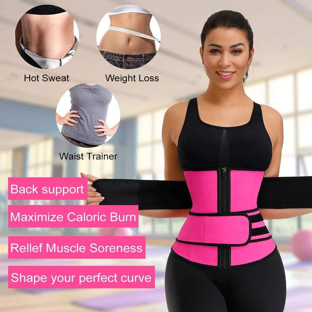 Waist Trainer Slimming Sheath - Body Sculpting Belt