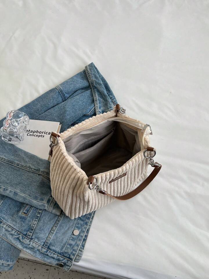 Retro Chic Carryall - Vintage Style Large Bag