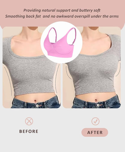 Seamless Plus Comfort Push-Up Bra - Support &amp; Lift