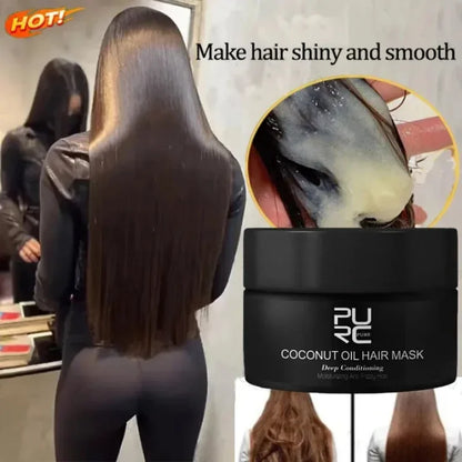 Anti-Shedding Smooth Hair Mask – Frizz Control &amp; Nourishment