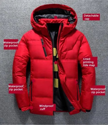 Men’s Winter Down Jacket – Warm, Durable &amp; Stylish