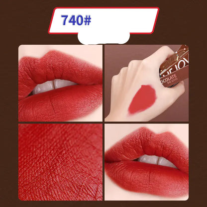 Matte Lip Glaze Velvety Lipstick - Long-Lasting