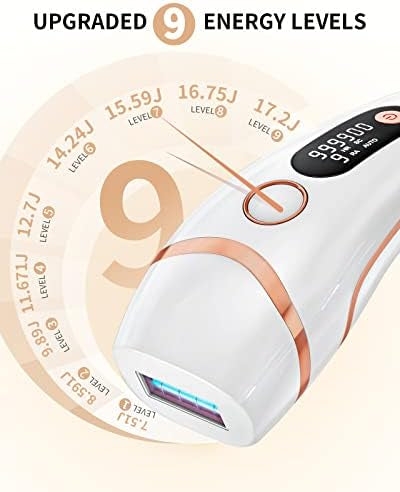 IPL Laser Hair Removal 3-in-1 - Home Device Cooling