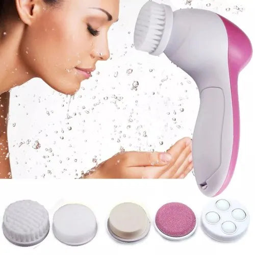 Silicone Face Cleansing Brush - Deep Clean &amp; Glow