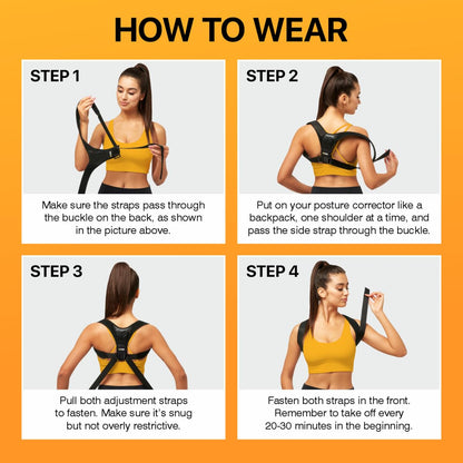 Adjustable Breathable Posture Corrector for Back