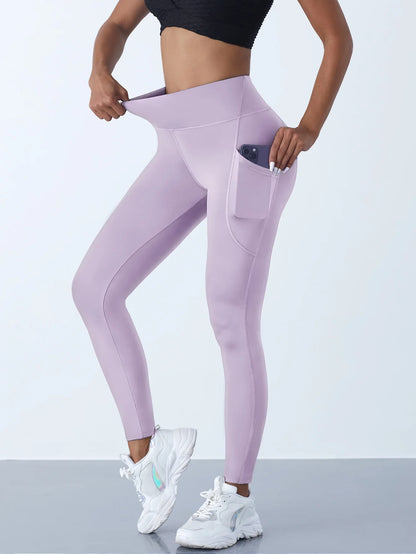Quick-Dry Belly Control Yoga Pants – Flexible &amp; Chic