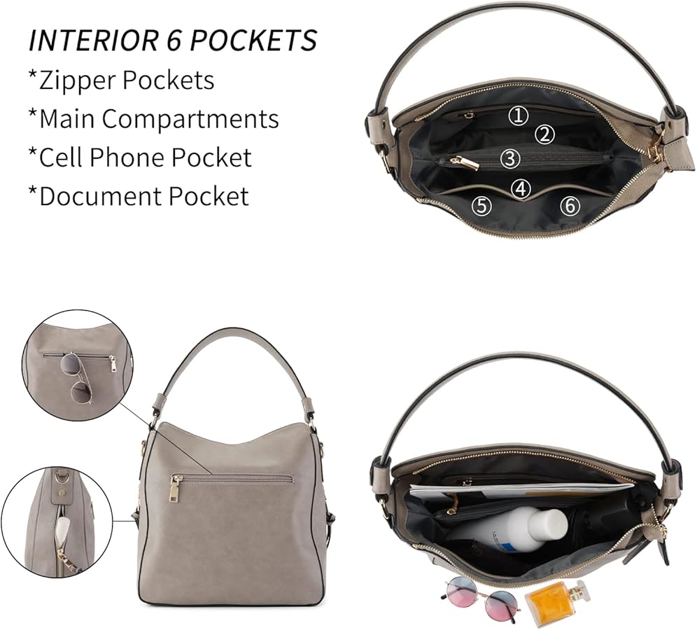 Elegant Everyday Trio - 3-Piece Handbag Set