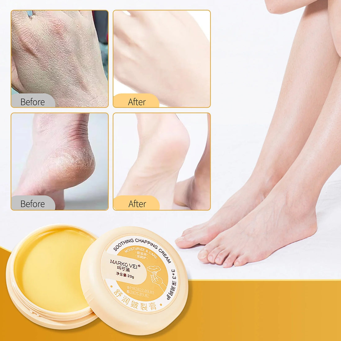 Hydrating Foot Repair Cream - Moisturizing Treatment