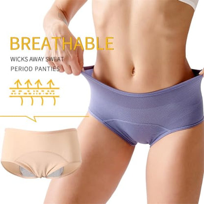 Leak-Proof Period Underwear - Comfortable Reusable Panties