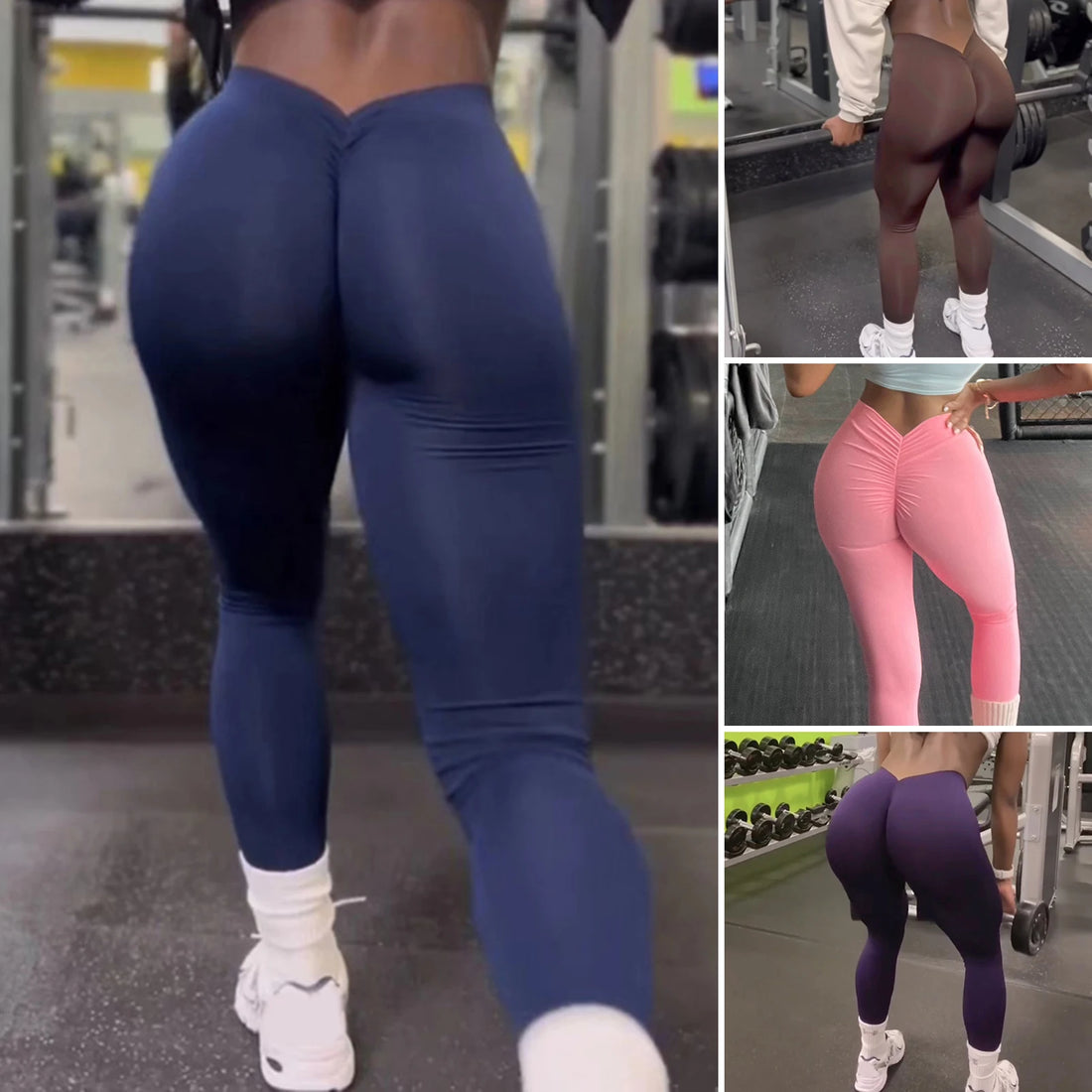 V-Waist Fitness Yoga Pants – Tummy-Control &amp; Flattering Fit