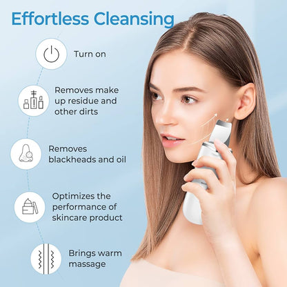 Ultrasonic Pore Cleaner - Deep Facial Cleansing