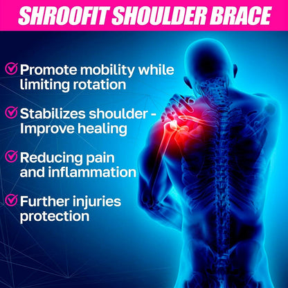 Posture Corrector Shoulder Brace – Compression &amp; Support