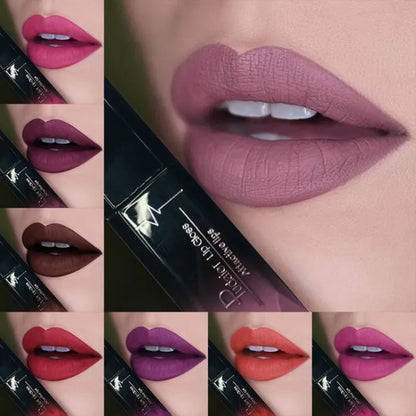 36-Color Matte Lipstick – Moisturizing &amp; Long-Wear