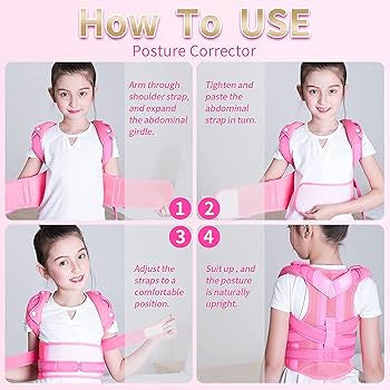 Children’s Posture Corrector Strap Adjustable Back Support