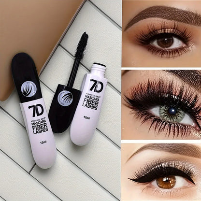 Black 7D Waterproof Mascara – Long-Lasting &amp; Smudge-Proof