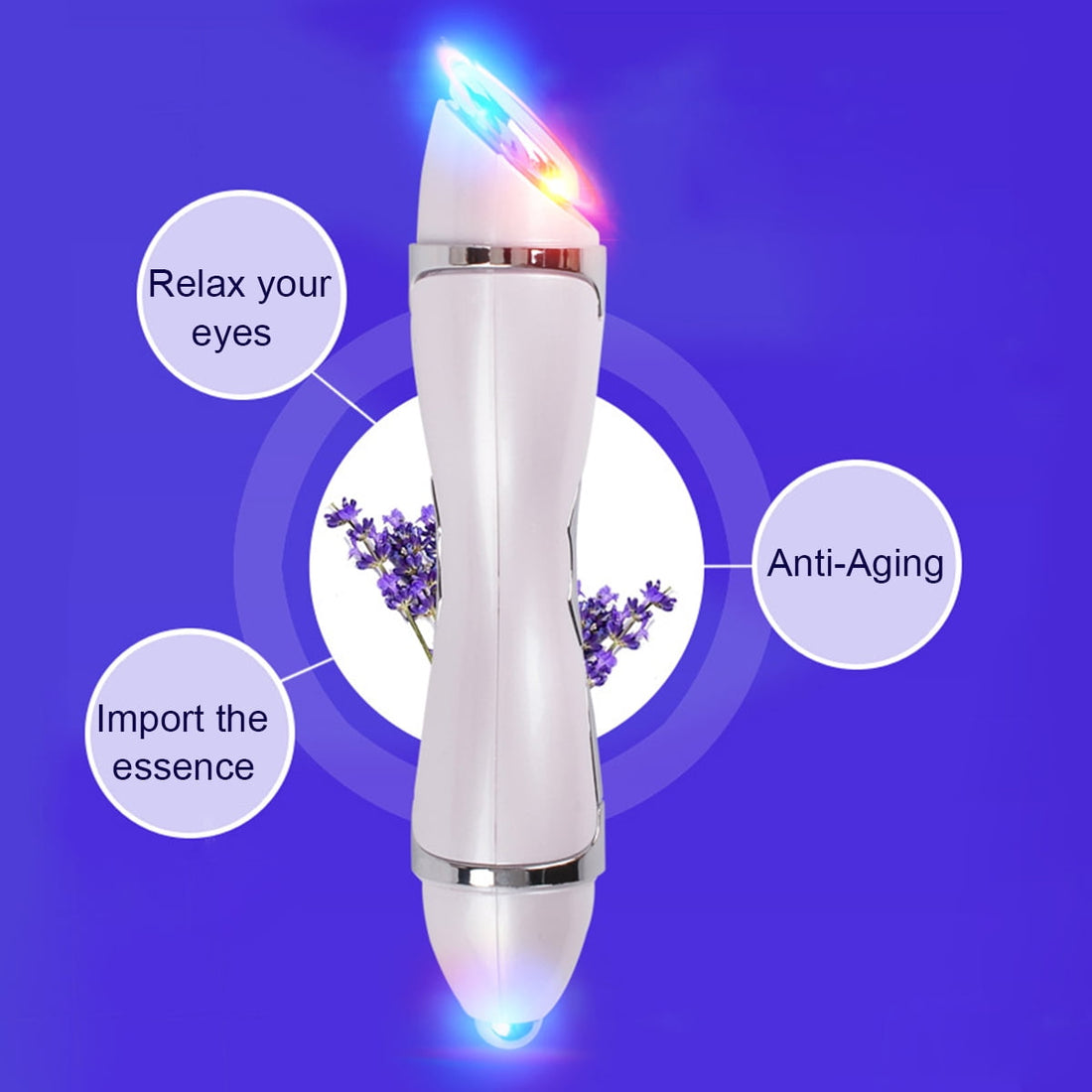 Dark Circle &amp; Wrinkle Facial Massager Device