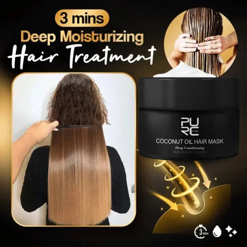 Anti-Shedding Smooth Hair Mask – Frizz Control &amp; Nourishment